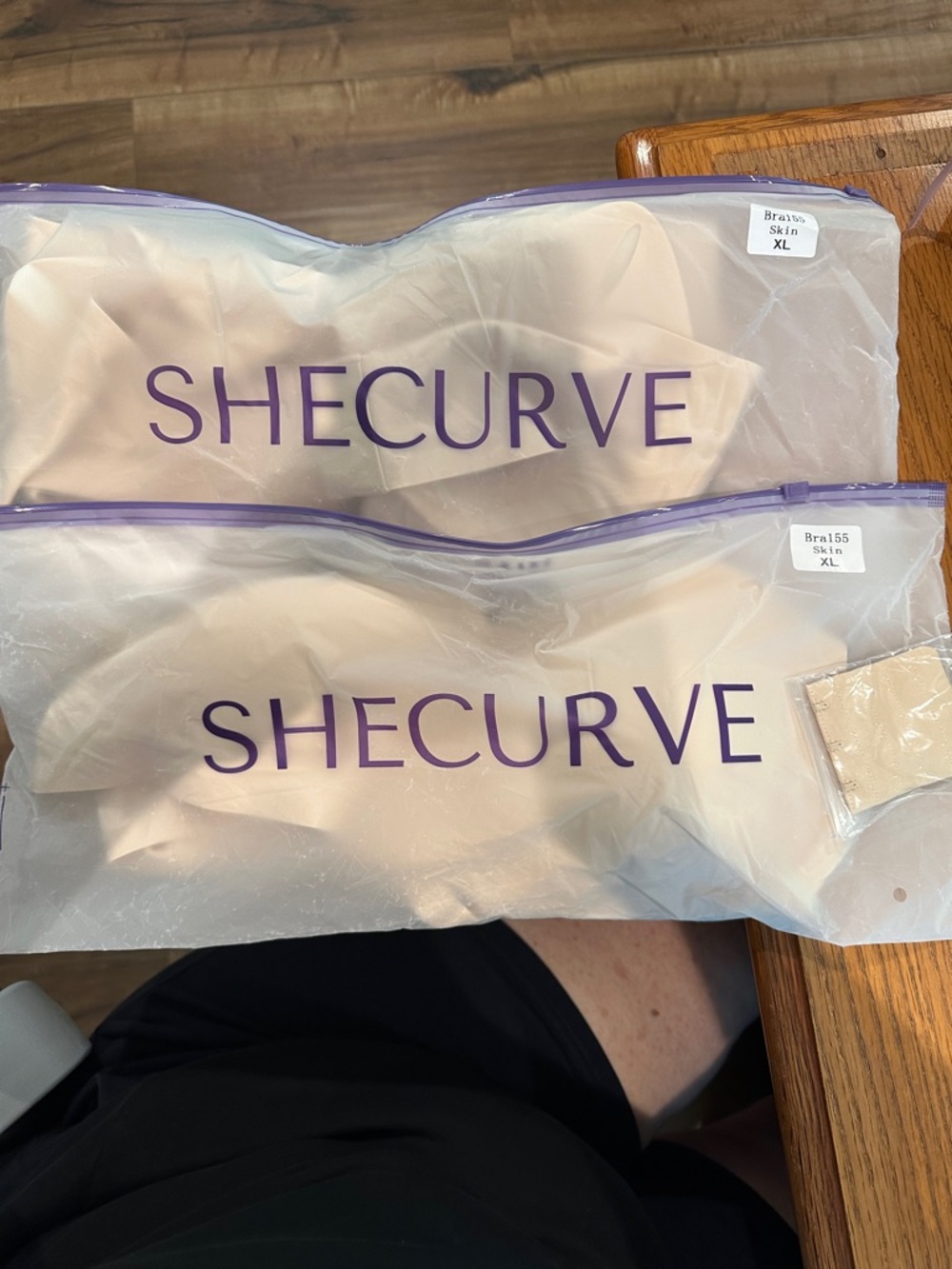 SheCurve Strapless Bra in Skin - Seamless Support (XL)